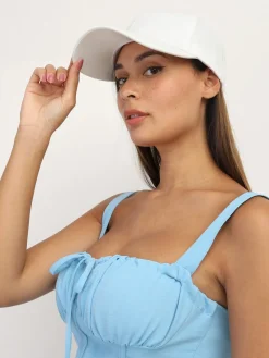 Best La Modeuse Casquette unie Blanc