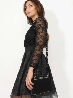 Clearance La Modeuse Chaîne multi-usages à maillons Noir
