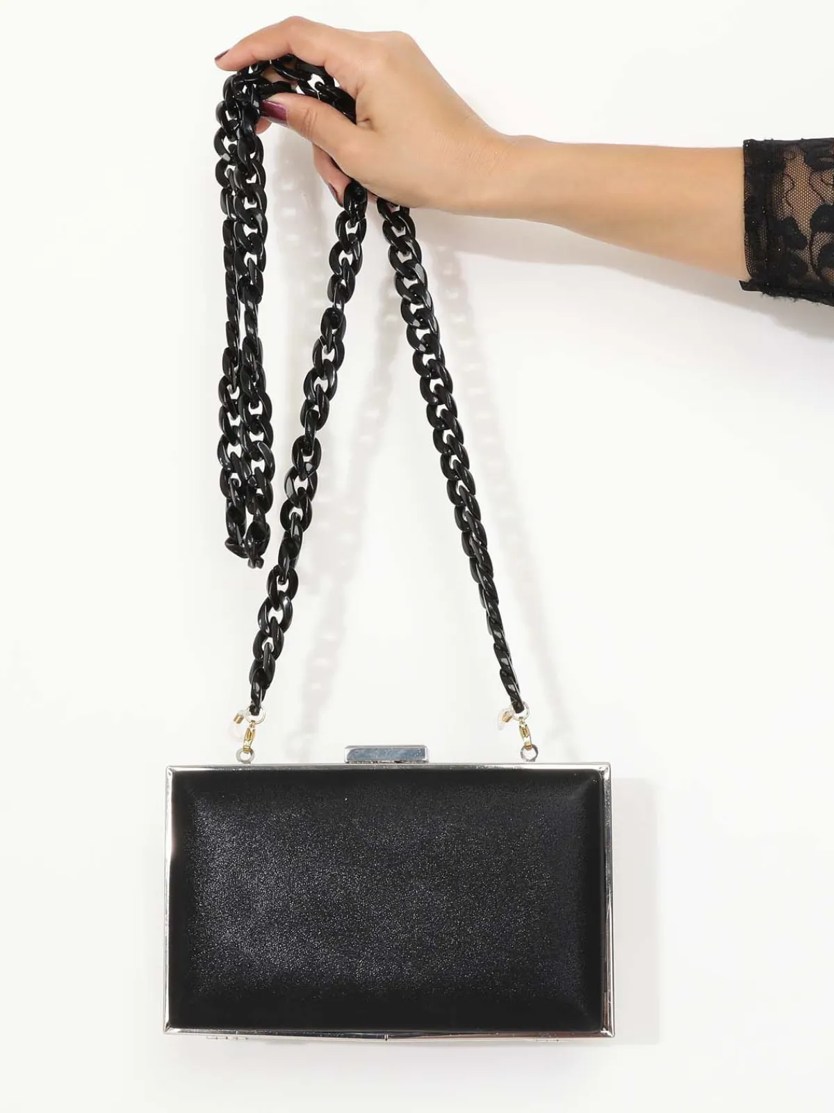 Clearance La Modeuse Chaîne multi-usages à maillons Noir