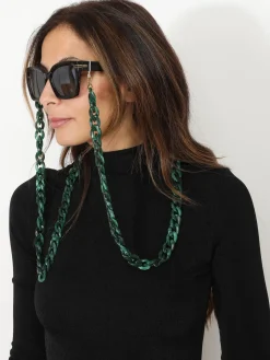 New La Modeuse Chaîne multi-usages à maillons Vert