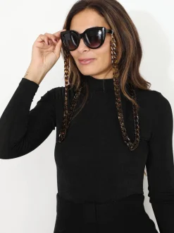 Online La Modeuse Chaîne multi-usages à maillons Marron
