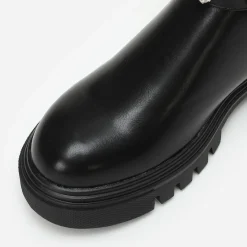 Sale La Modeuse Chelsea à bride bijoux Noir