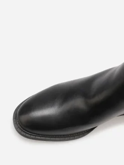 Discount La Modeuse Chelsea à détail doré Noir