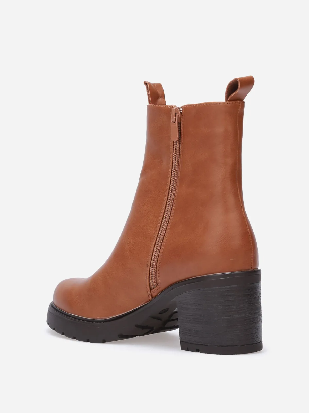 Hot La Modeuse Chelsea à talon et plateforme Camel