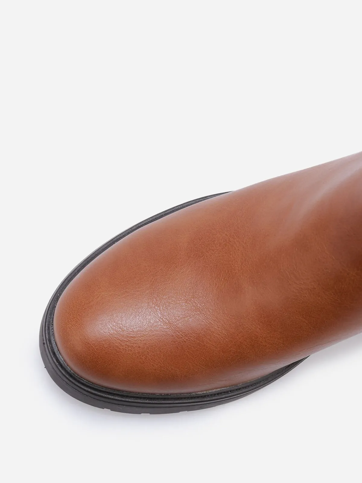 Hot La Modeuse Chelsea à talon et plateforme Camel