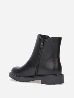 La Modeuse Chelsea basiques en simili Noir