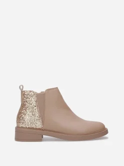 Online La Modeuse Chelsea en simili à paillettes Taupe
