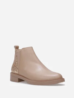 Online La Modeuse Chelsea en simili à paillettes Taupe