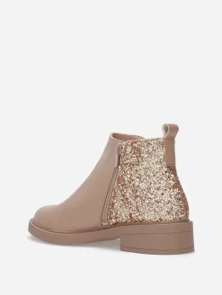 Online La Modeuse Chelsea en simili à paillettes Taupe