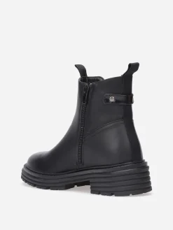 Best La Modeuse Chelsea multi-matières crantées Noir