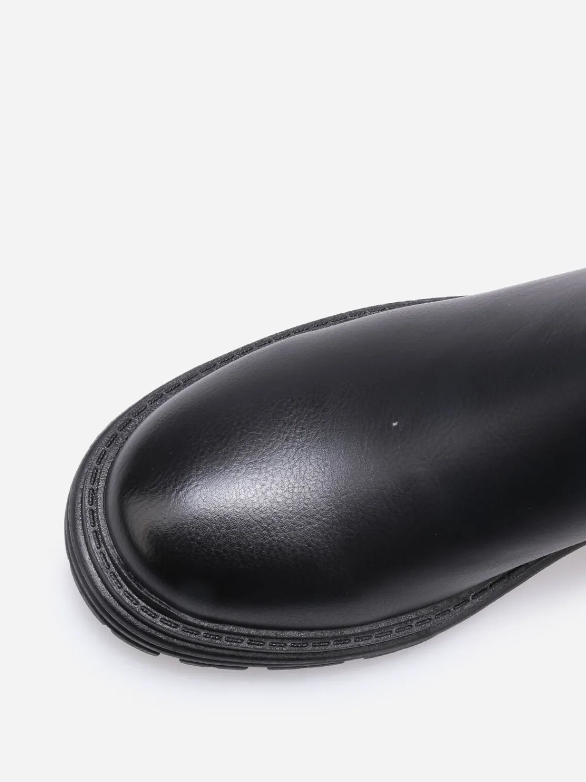 Best La Modeuse Chelsea multi-matières crantées Noir