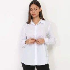 Best La Modeuse Chemise classique Blanc