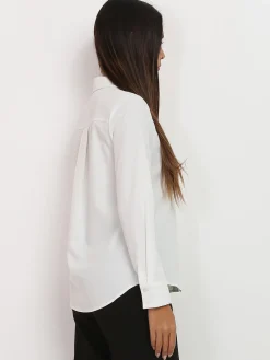 Discount La Modeuse Chemise fluide Blanc