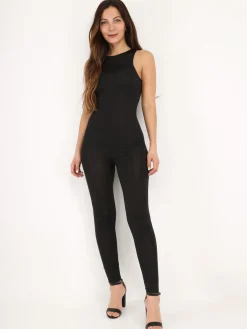 La Modeuse Combinaison moulante "Catsuit" Noir
