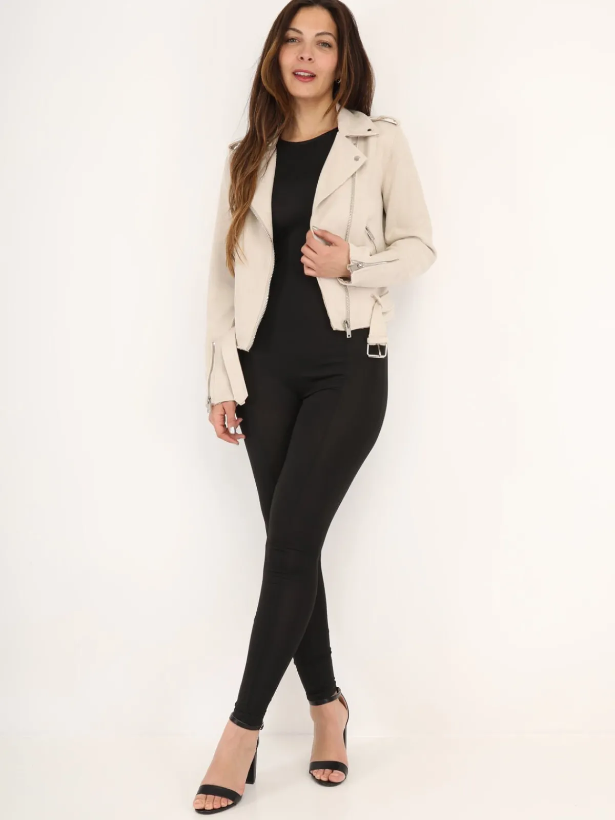 La Modeuse Combinaison moulante "Catsuit" Noir