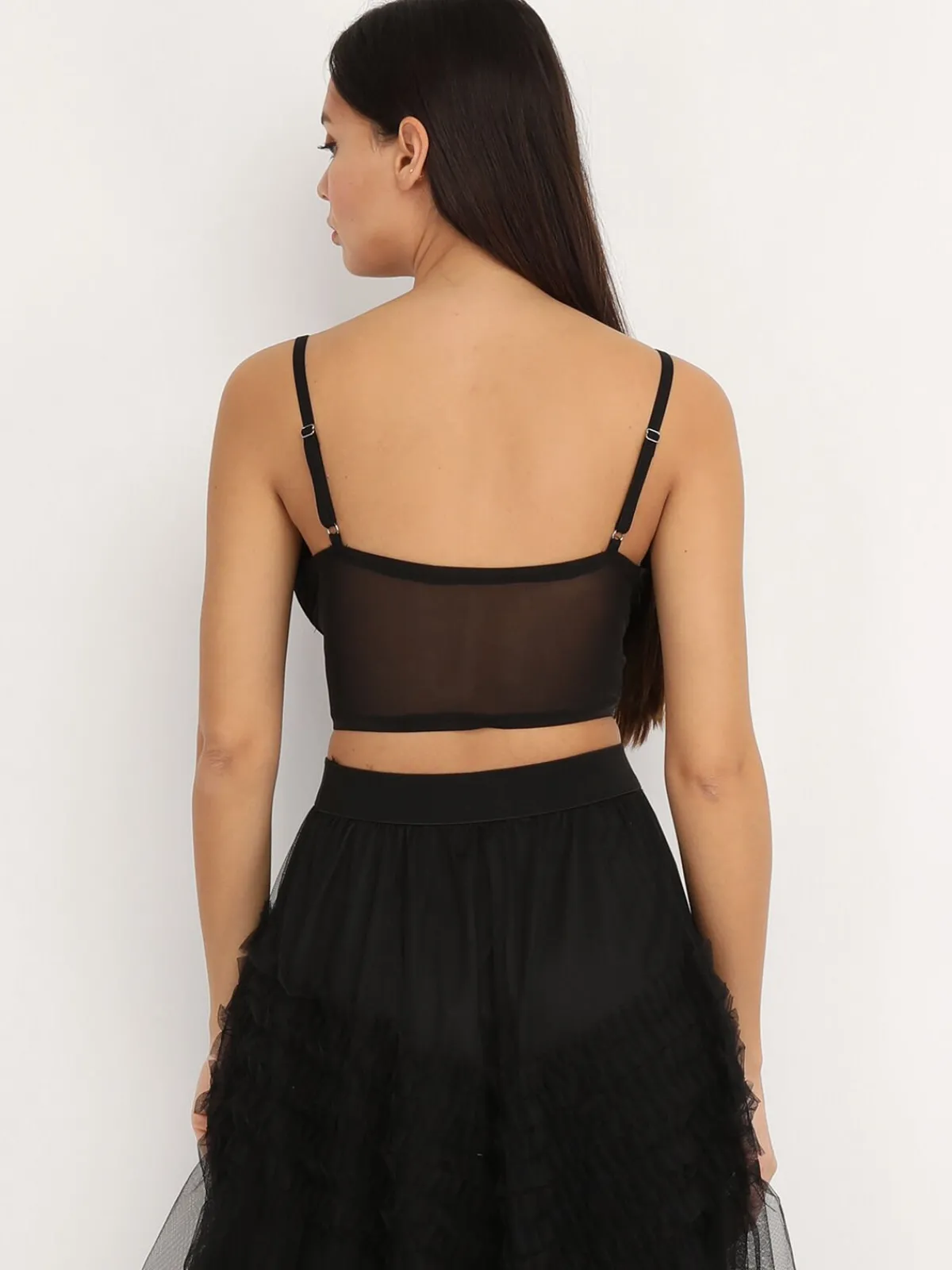 Best La Modeuse Corset à dentelle et armatures Noir