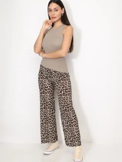 Outlet La Modeuse Débardeur asymétrique et froncé Taupe