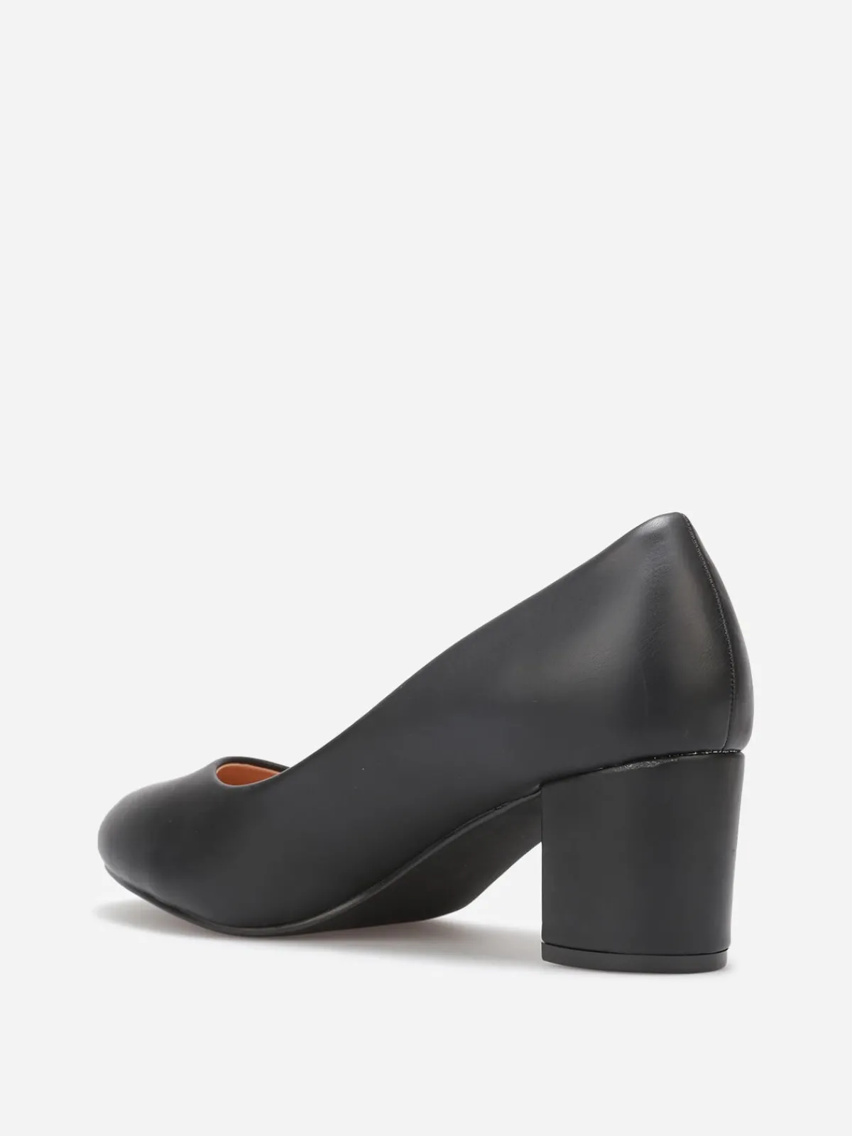 Clearance La Modeuse Escarpins à bout rond grandes tailles Noir