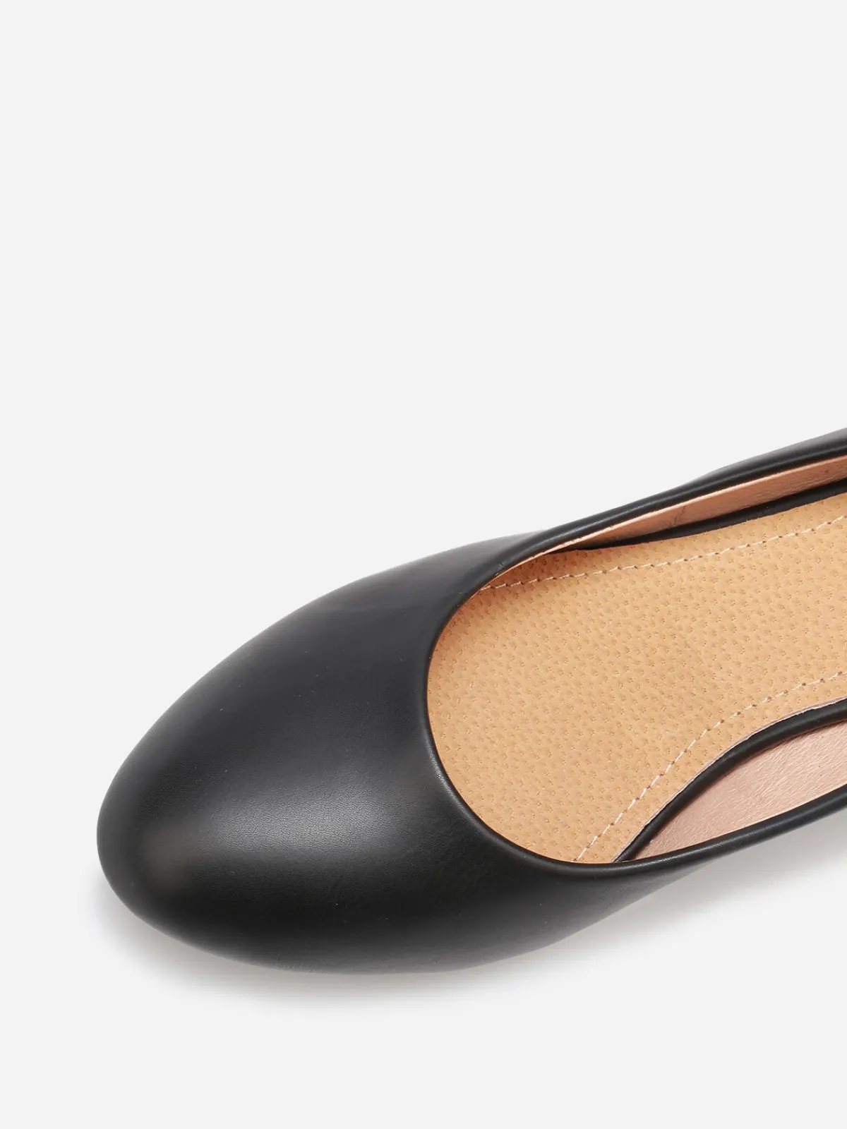 Clearance La Modeuse Escarpins à bout rond grandes tailles Noir