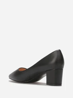 New La Modeuse Escarpins à talon carré Noir