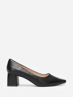 Sale La Modeuse Escarpins  en simili à bout pointu Noir