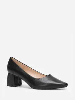 Sale La Modeuse Escarpins  en simili à bout pointu Noir