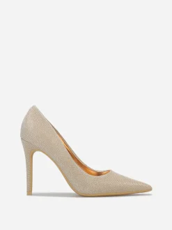 New La Modeuse Escarpins pailletés à talon aiguille Dorérose