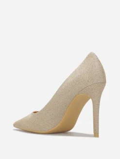 New La Modeuse Escarpins pailletés à talon aiguille Dorérose
