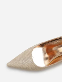 New La Modeuse Escarpins pailletés à talon aiguille Dorérose