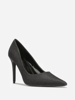 Online La Modeuse Escarpins pailletés à talon aiguille Noir