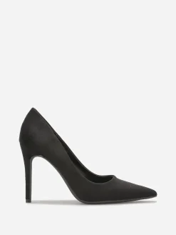 New La Modeuse Escarpins pointus classiques en suédine Noir