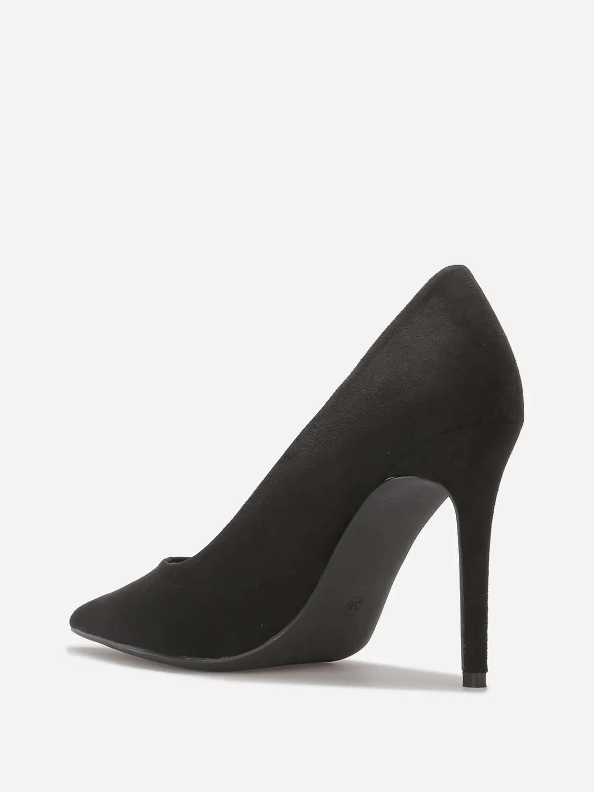 New La Modeuse Escarpins pointus classiques en suédine Noir