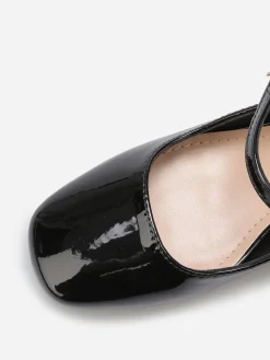 Clearance La Modeuse Escarpins slingback à multi-brides Noir