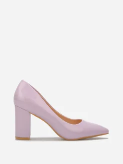 Outlet La Modeuse Escarpins vernis à bout pointu Violet