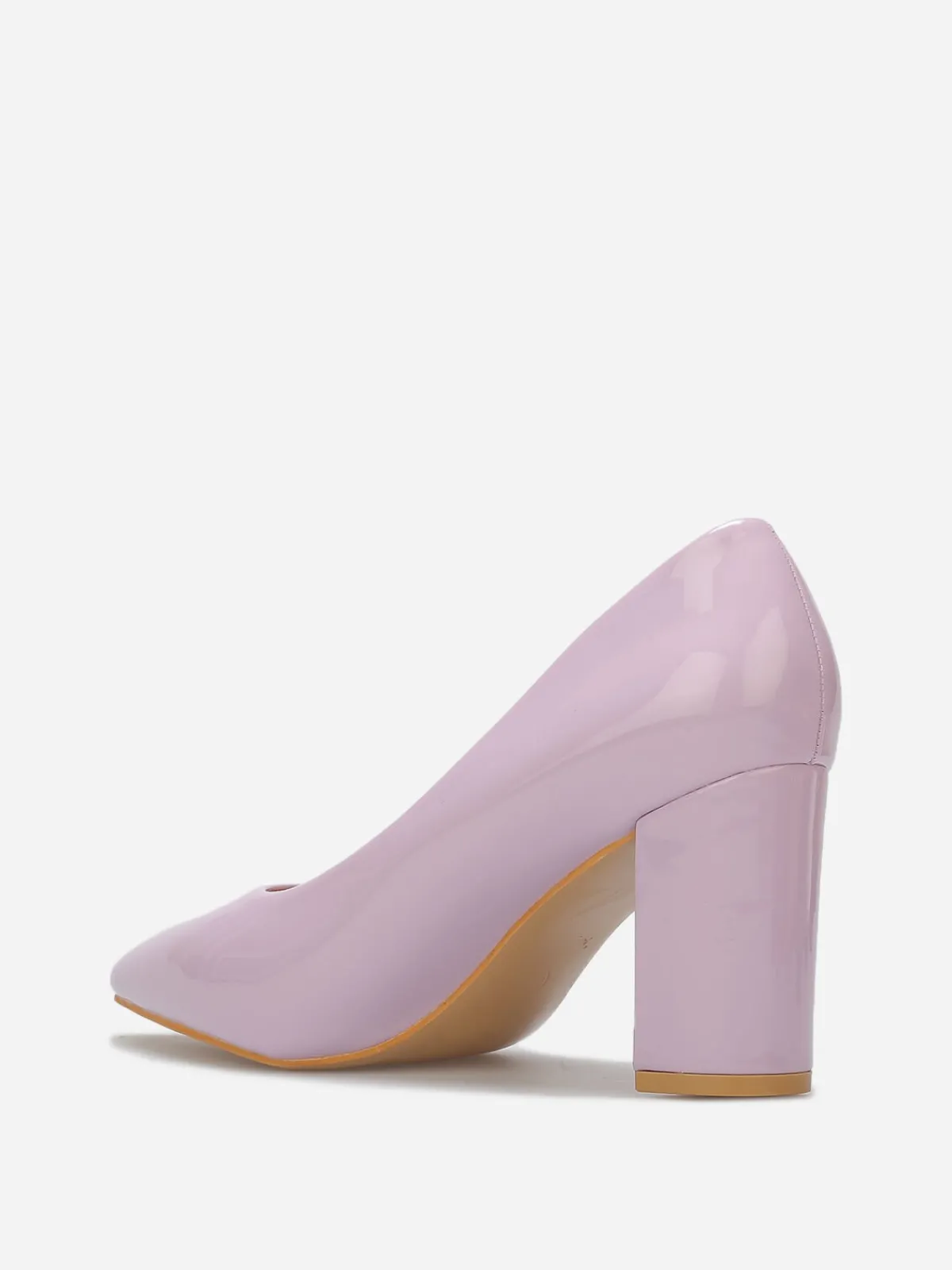 Outlet La Modeuse Escarpins vernis à bout pointu Violet