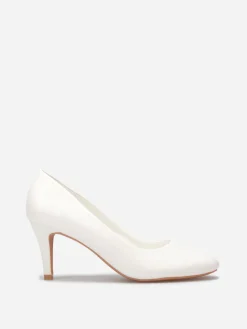 Hot La Modeuse Escarpins vernis à petit talon Blanc