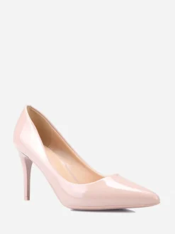 Online La Modeuse Escarpins  vernis à talon aiguille Beige