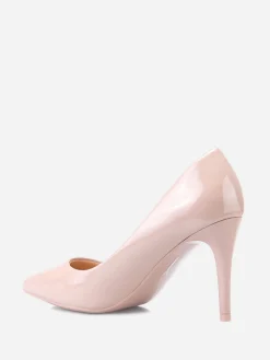 Online La Modeuse Escarpins  vernis à talon aiguille Beige