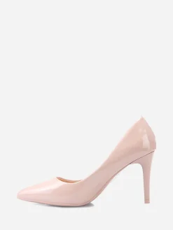 Online La Modeuse Escarpins  vernis à talon aiguille Beige