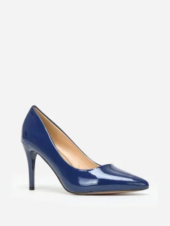 Best La Modeuse Escarpins   vernis à talon aiguille Bleu
