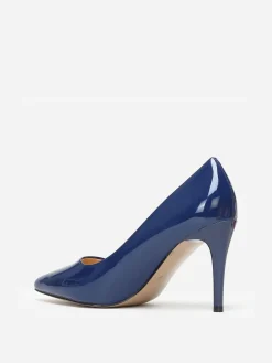 Best La Modeuse Escarpins   vernis à talon aiguille Bleu