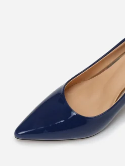 Best La Modeuse Escarpins   vernis à talon aiguille Bleu