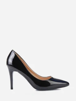 Online La Modeuse Escarpins  vernis à talon aiguille Noir