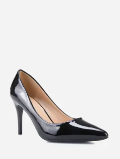 Online La Modeuse Escarpins  vernis à talon aiguille Noir