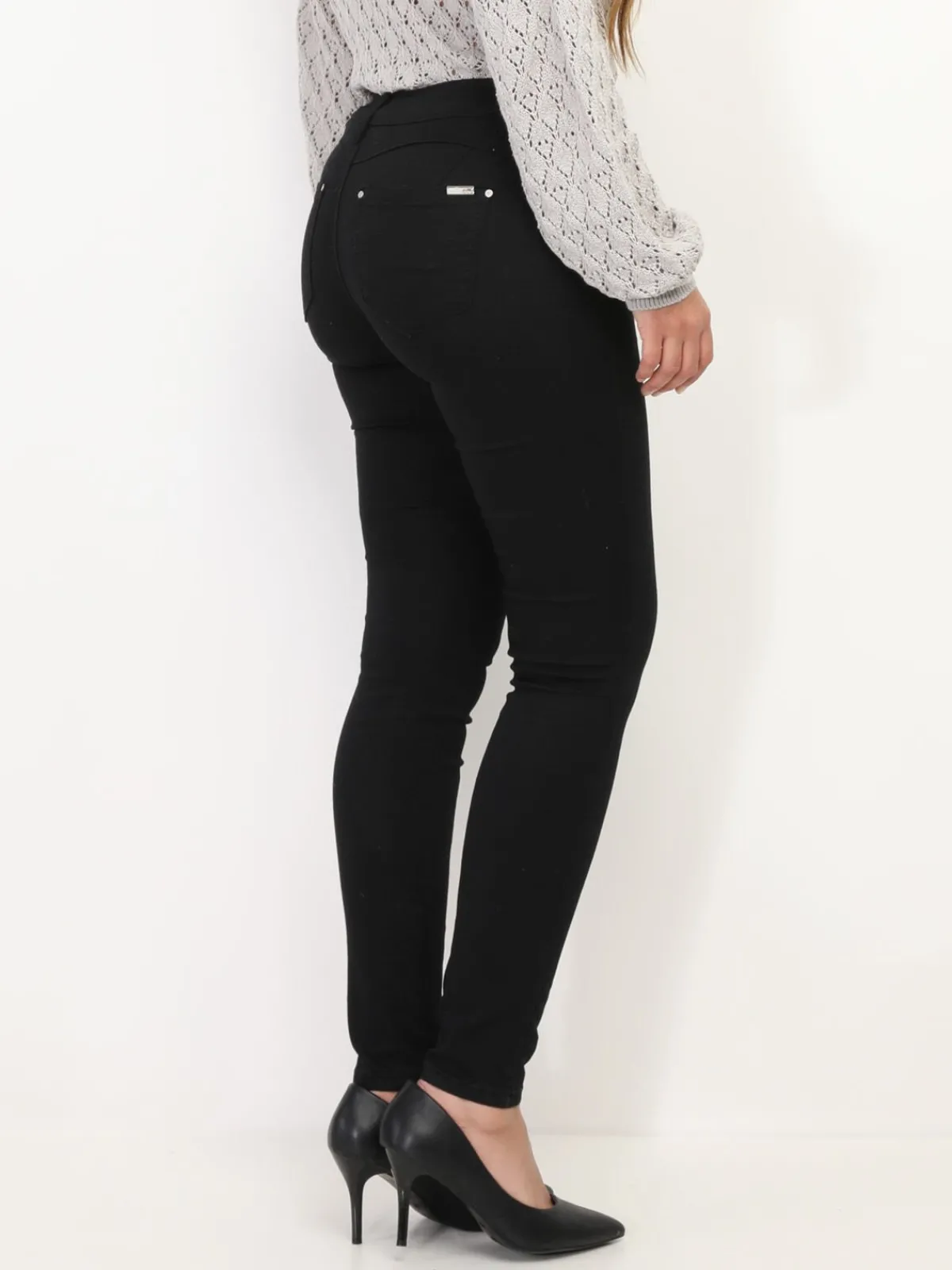 Best La Modeuse Jeans skinny push-Up Noir