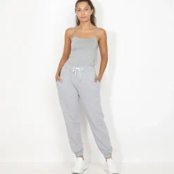 Discount La Modeuse Jogging basique Gris