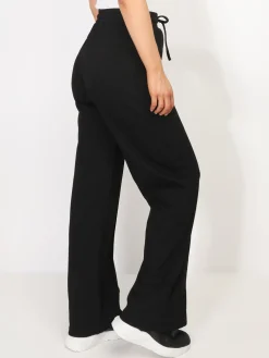 Best La Modeuse Jogging droit à coutures apparentes Noir