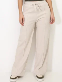 Best La Modeuse Jogging droit et coutures apparentes Beige