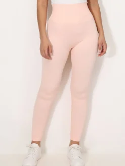 La Modeuse Legging côtelé effet push-up Roseclair