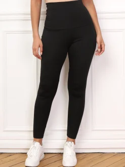 Online La Modeuse Legging galbant à taille haute Noir